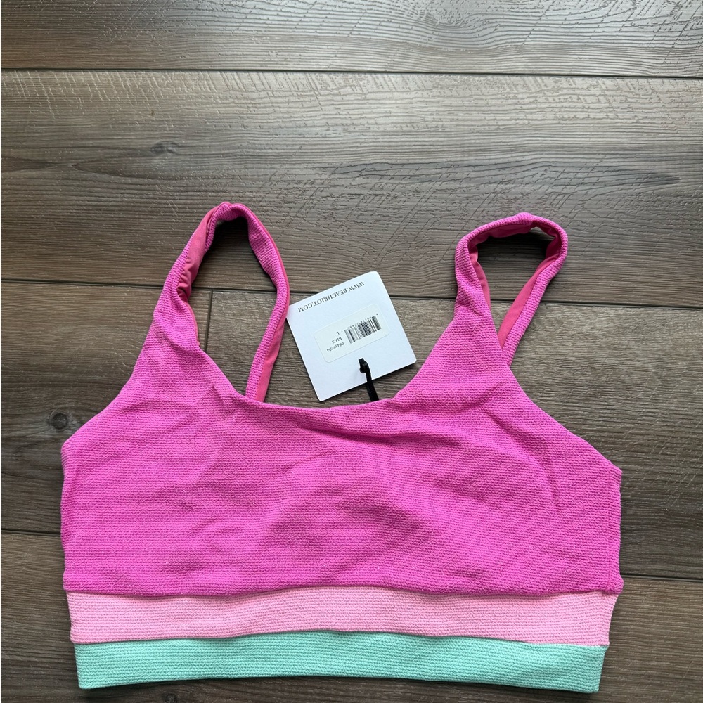 Beach Riot Mackenzie Top Blossom Color Block